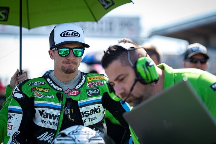 Gerloff at Donington Park
